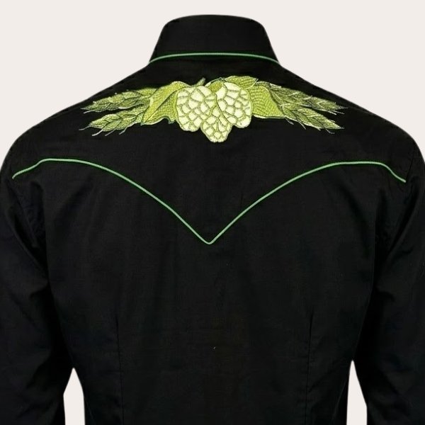 Black Vine Cowboy Shirt