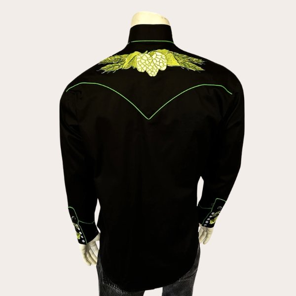 Classic Black Western Shirt