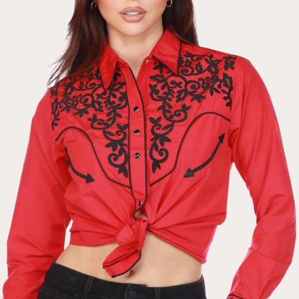 Ruby Embroidery Shirt